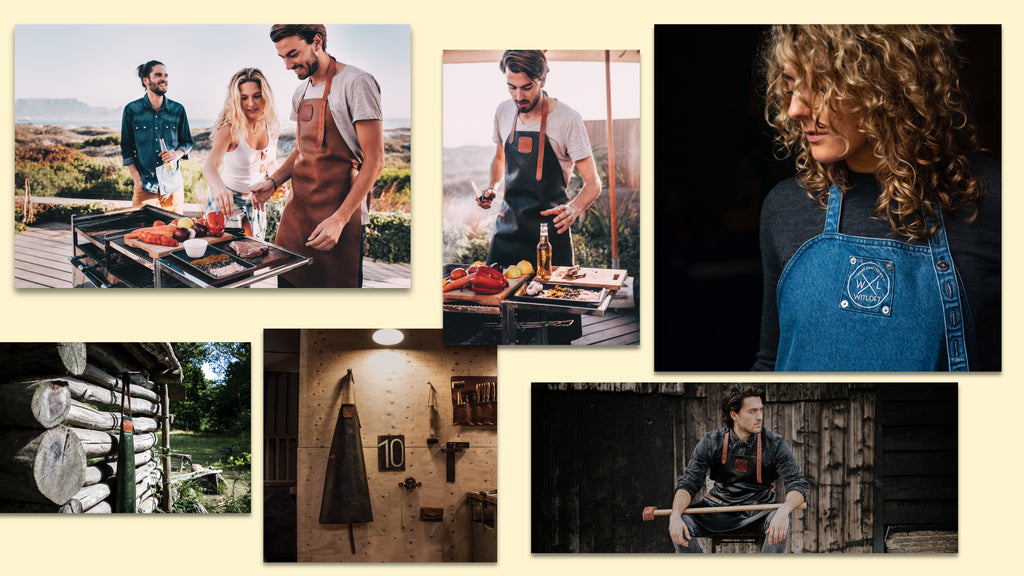 Witloft handmade leather aprons and accessories, founded in Amsterdam