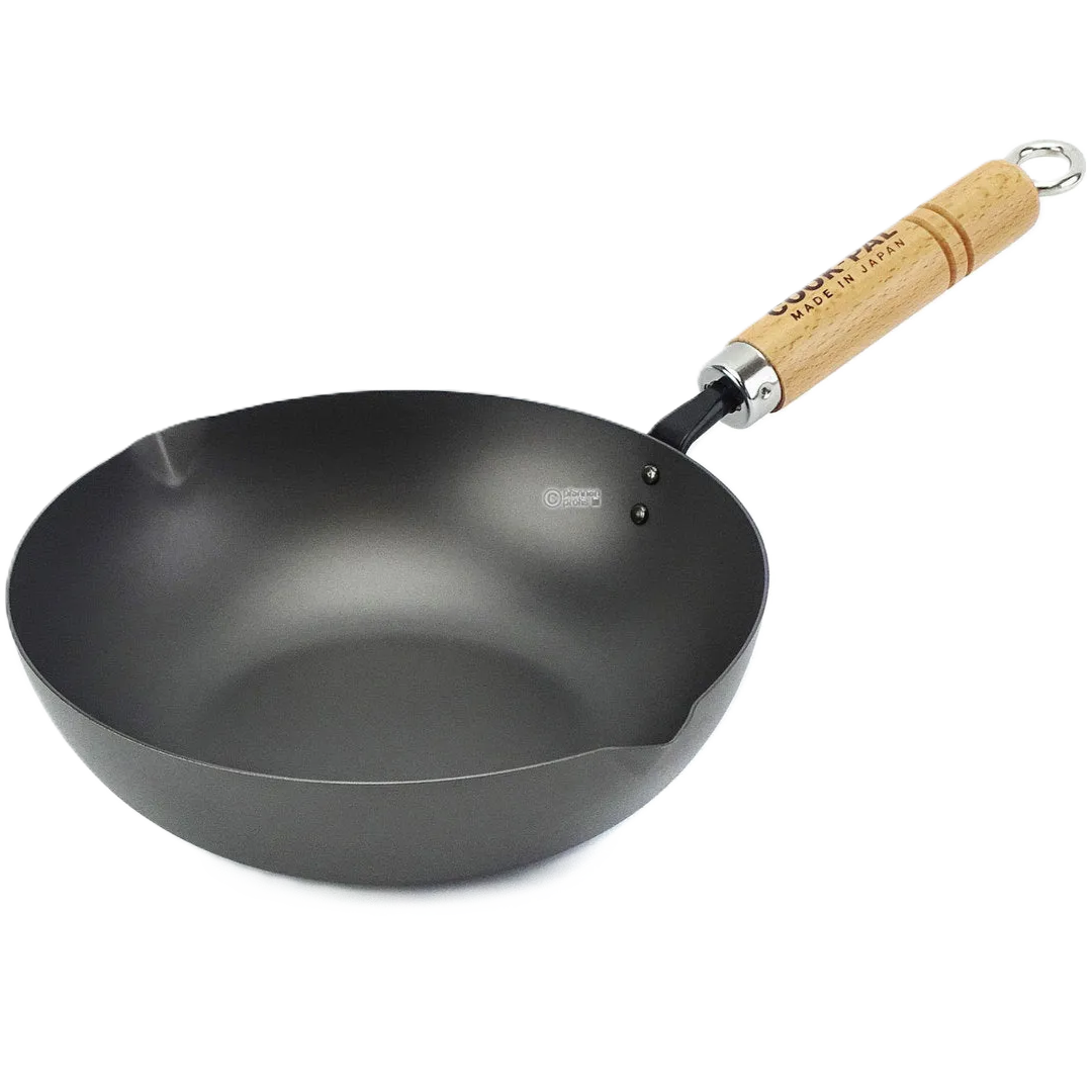 YOSHIKAWA COOK-PAL REN NITRIDED CARBON STEEL FRY PAN 20CM – MADE IN JAPAN