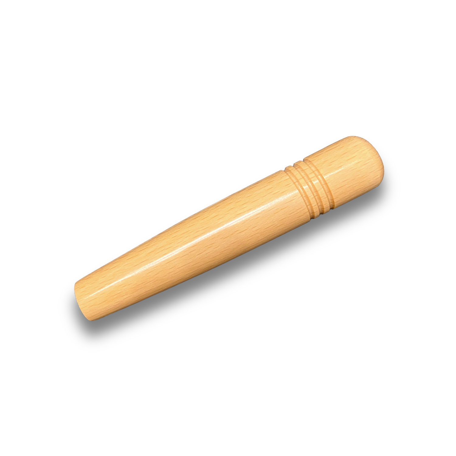 Yoshikawa Yukihira Saucepan original replacement handle made from natural wood with stainless steel fittings, made in Japan.