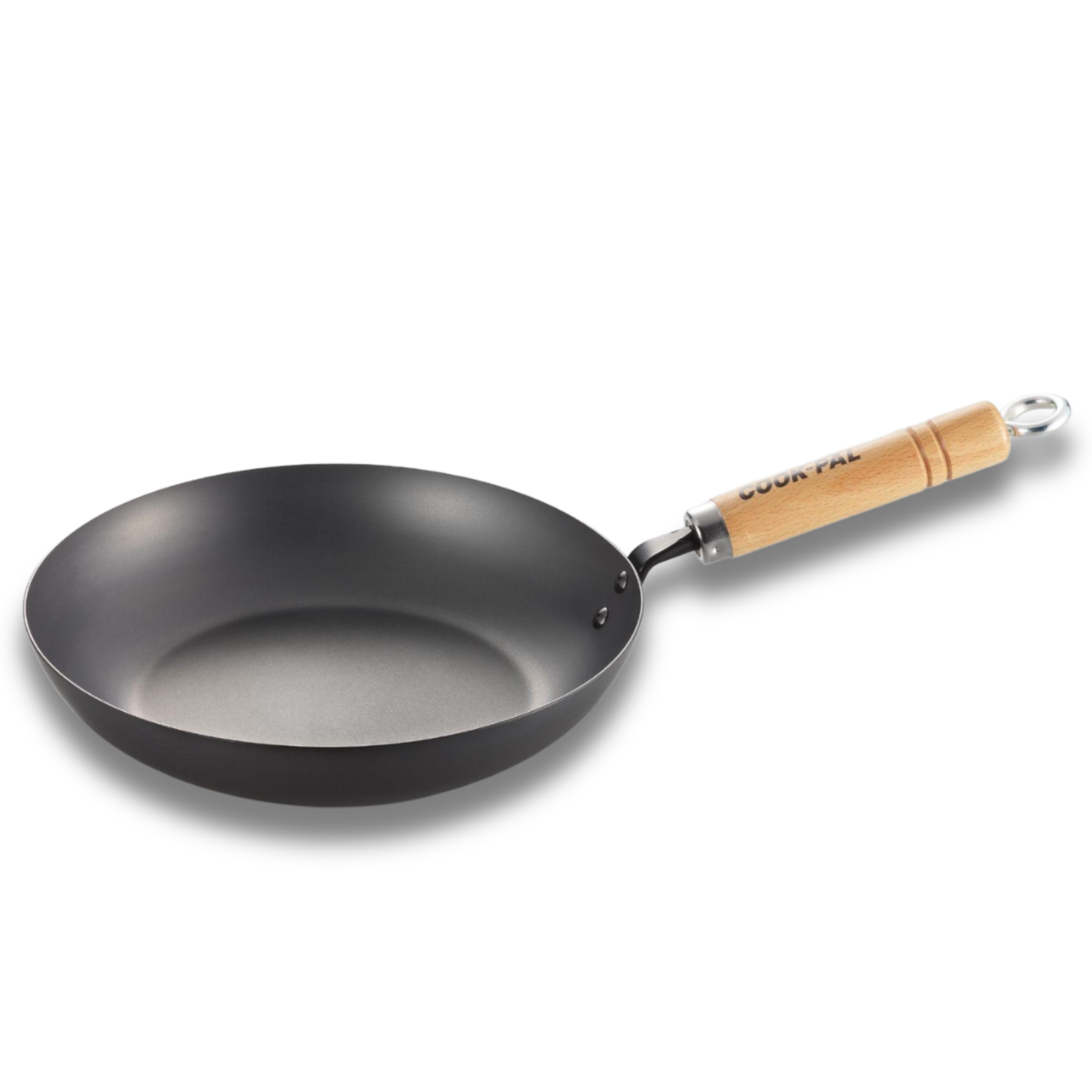 Yoshikawa Cook-Pal Ren Nitrided Carbon Steel Fry Pan 24cm – Made in Japan