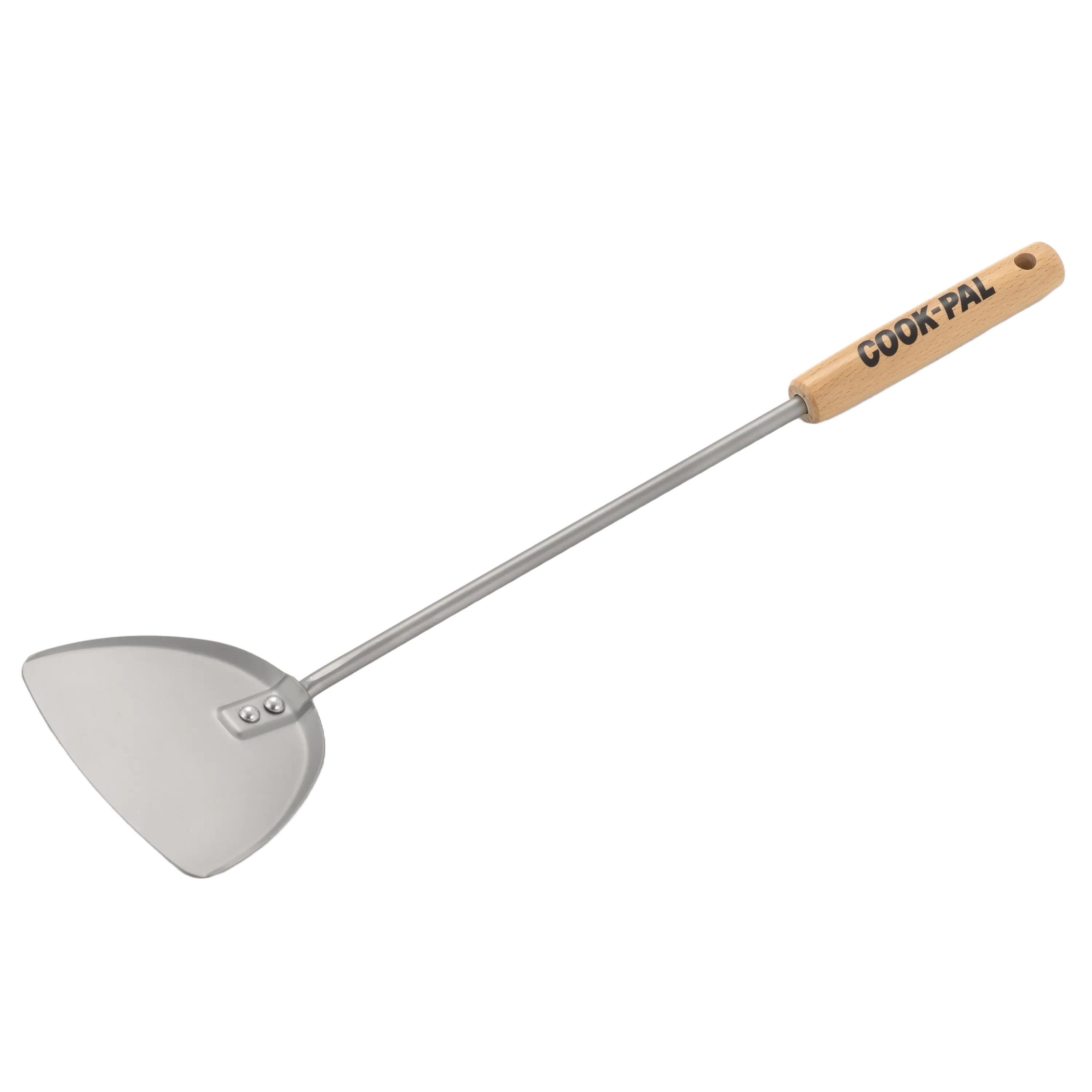 Yoshikawa Cook-Pal Chinese Metal Spatula - Made In Japan