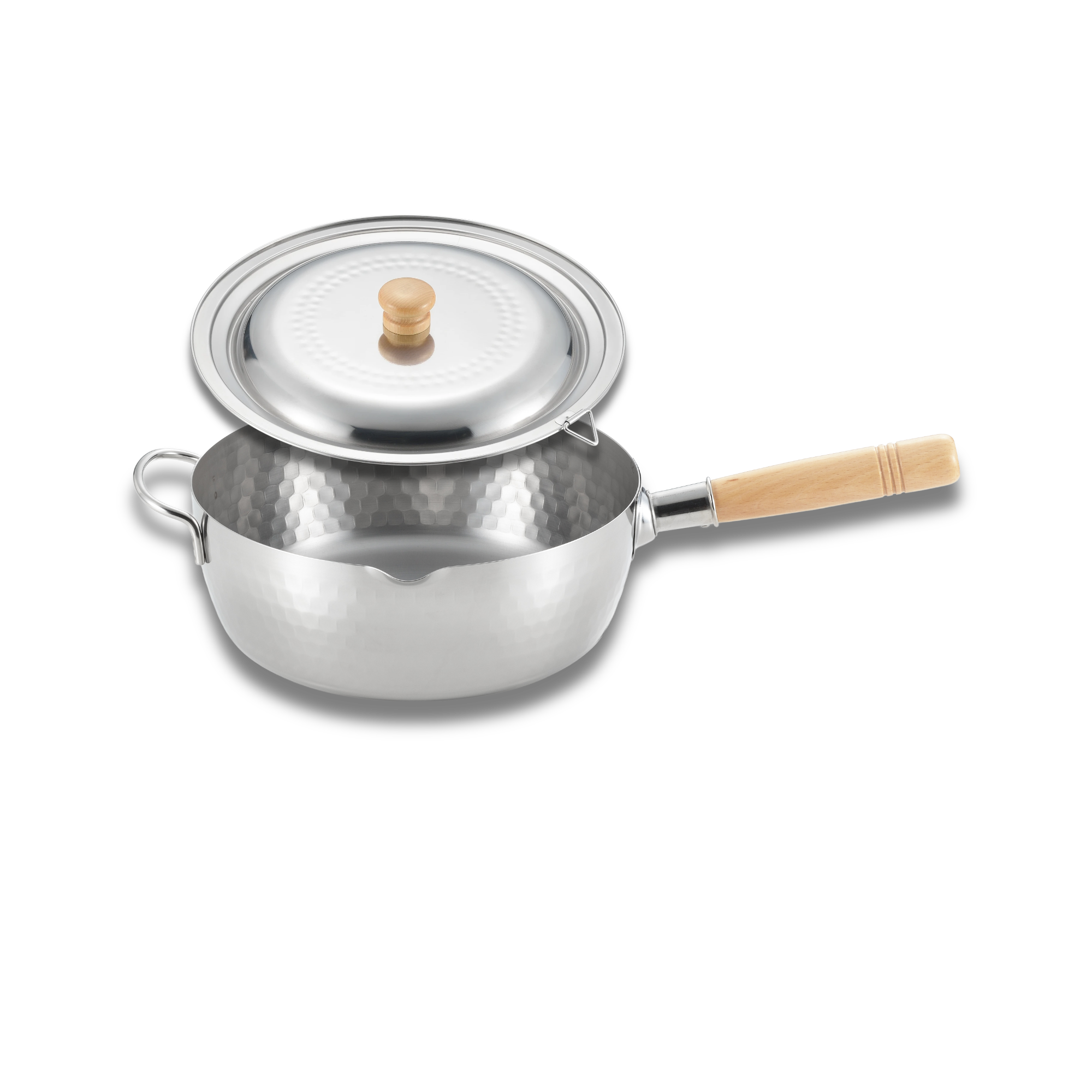 Yukihira Stainless Steel Pot 24cm with Lid - Made in Japan