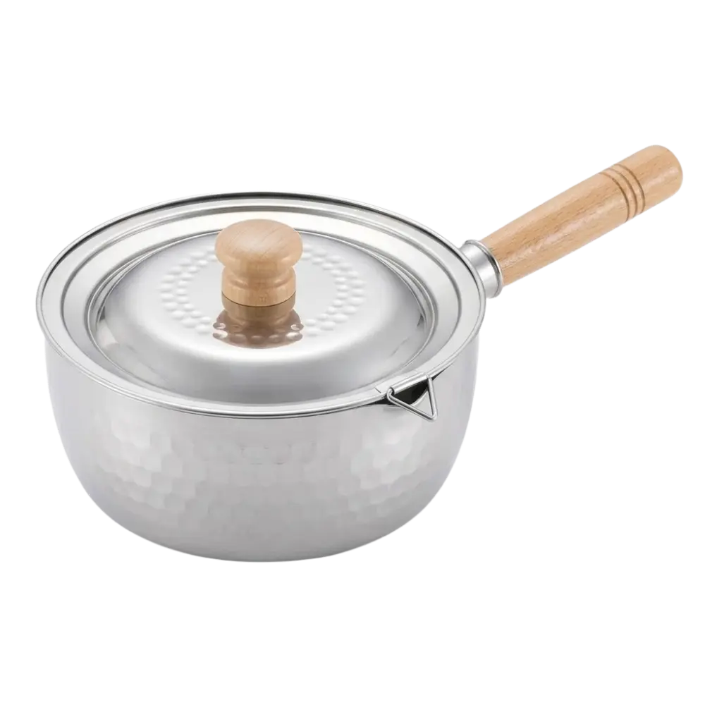 Yoshikawa Yukihira Saucepan with Lid 16cm Stainless steel | Japan