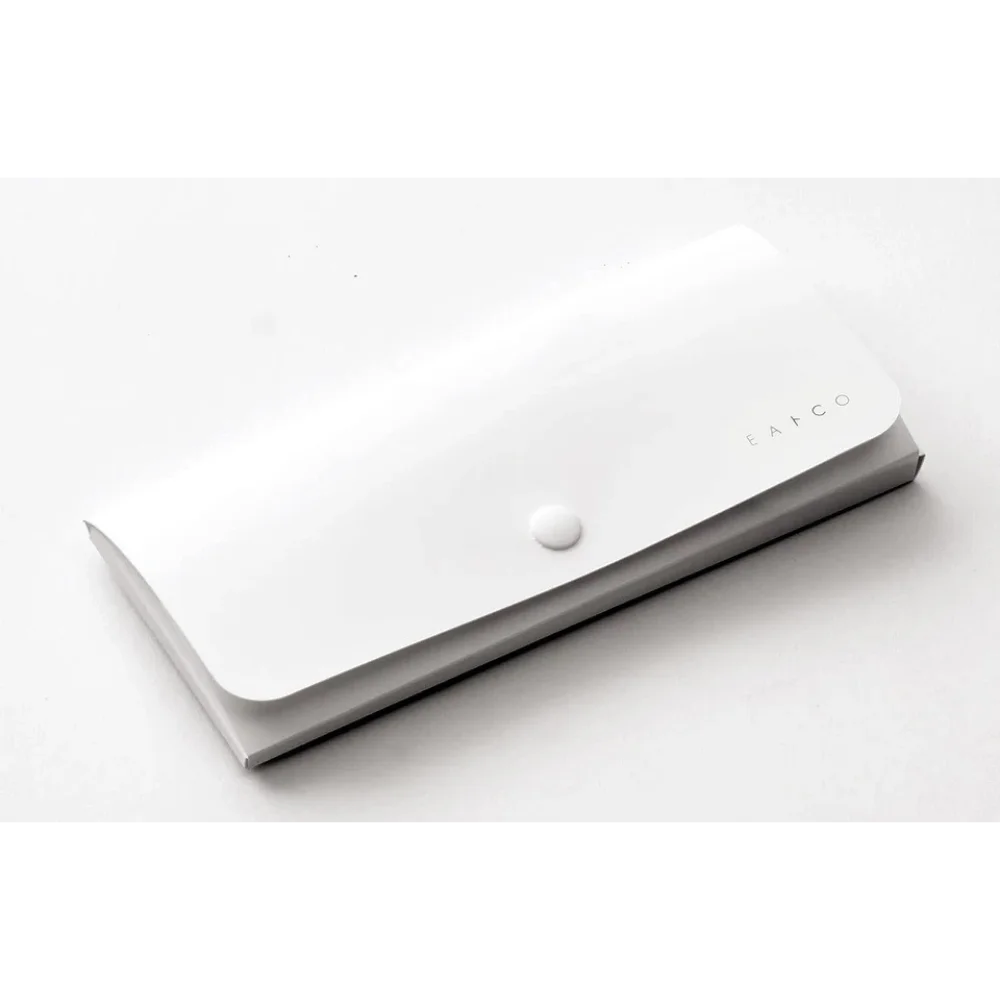 EAtoCO Cutlery Hasami Table Scissors case, ergonomic design, compact, Yoshikawa made, white packaging, Japanese table scissors