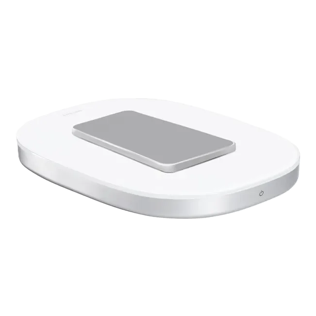 ZWILLING Enfinigy Kitchen Scale - Wireless Charging in silver with modern design.