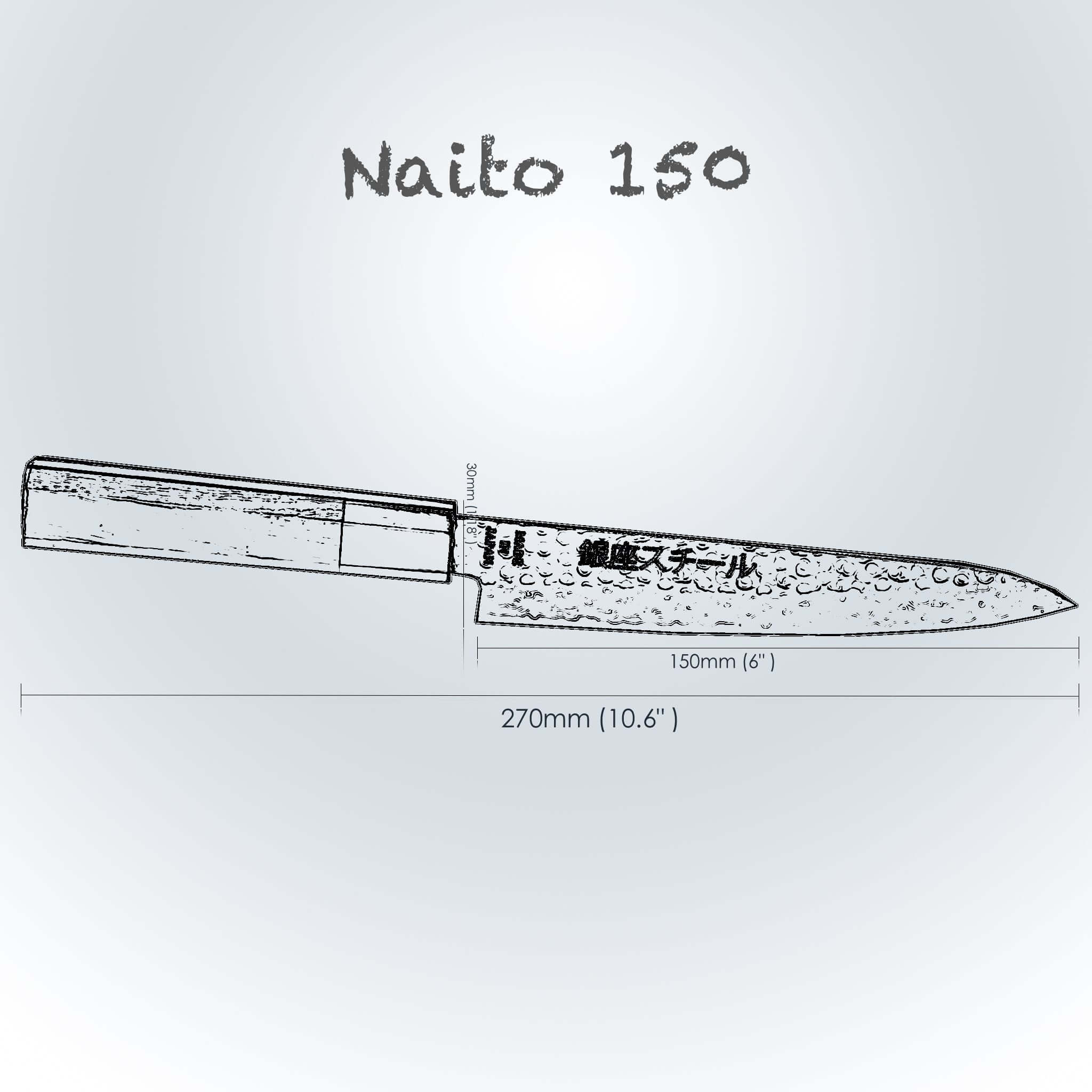 Naito 150 - Petit couteau lame 150mm