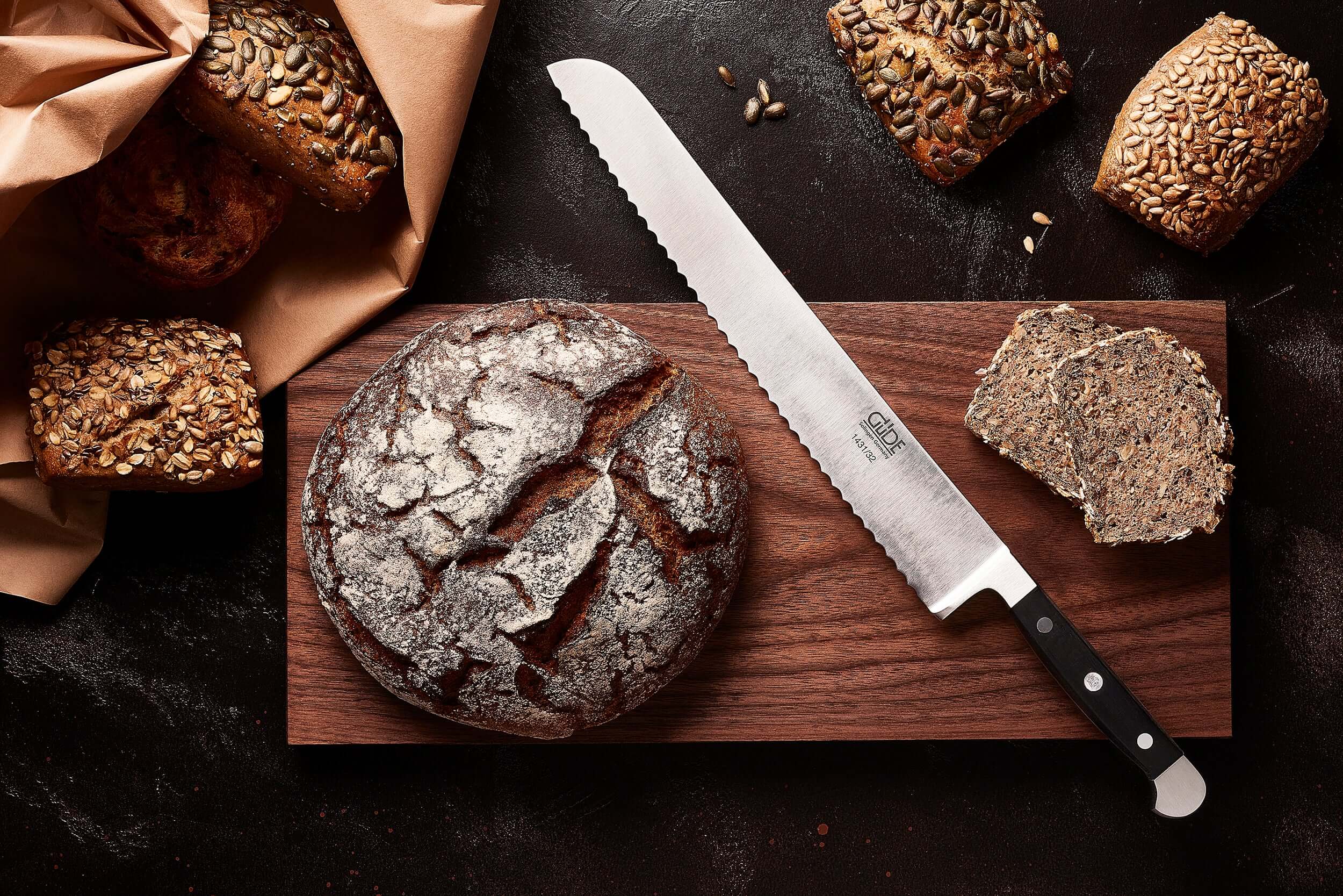gude bread knife